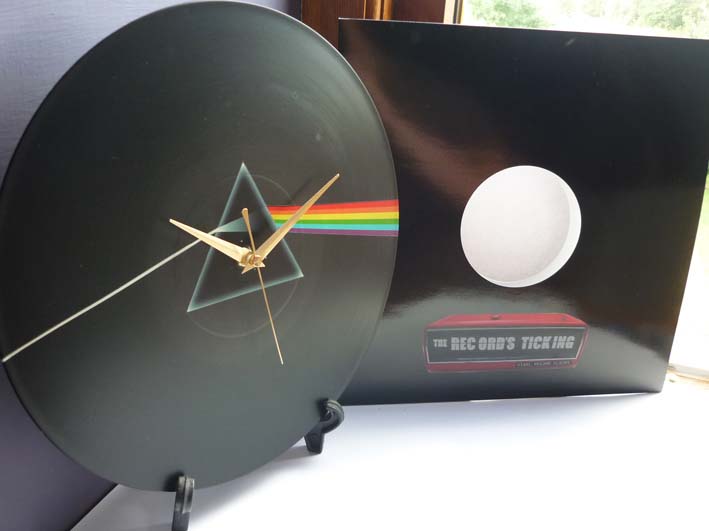 The Records Ticking Pink Floyd Collection 12″ LP Vinyl Record Wall