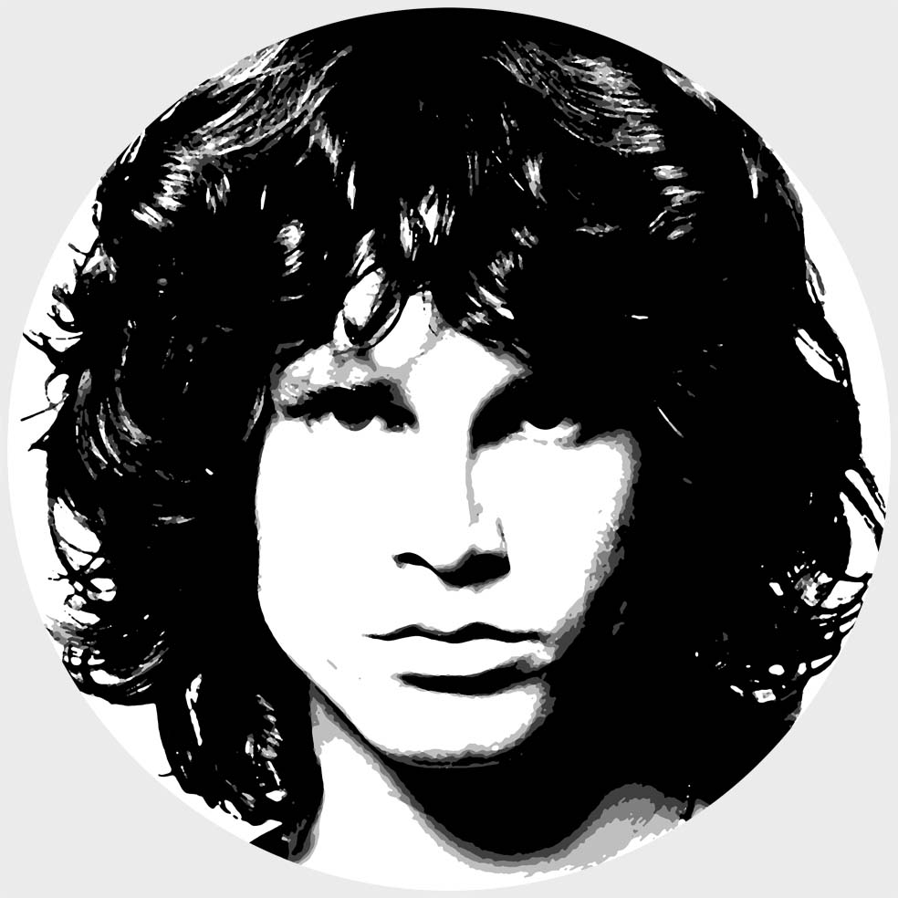 The Doors – 12″ LP Vinyl Record Handmade Wall Clock – Jim Morrison ...