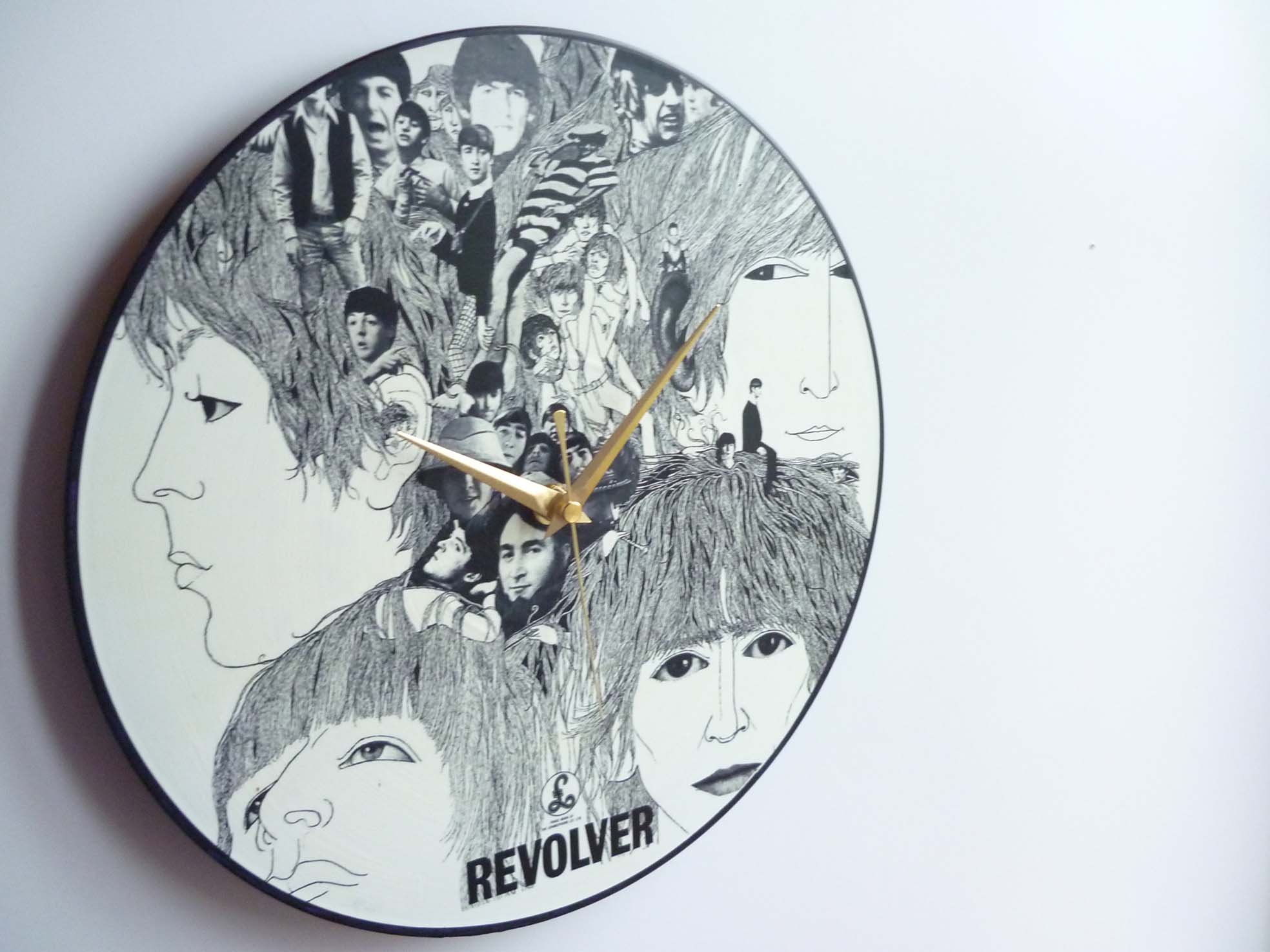 The Beatles Wall clock record vnyl clock Abbey by ndgovento