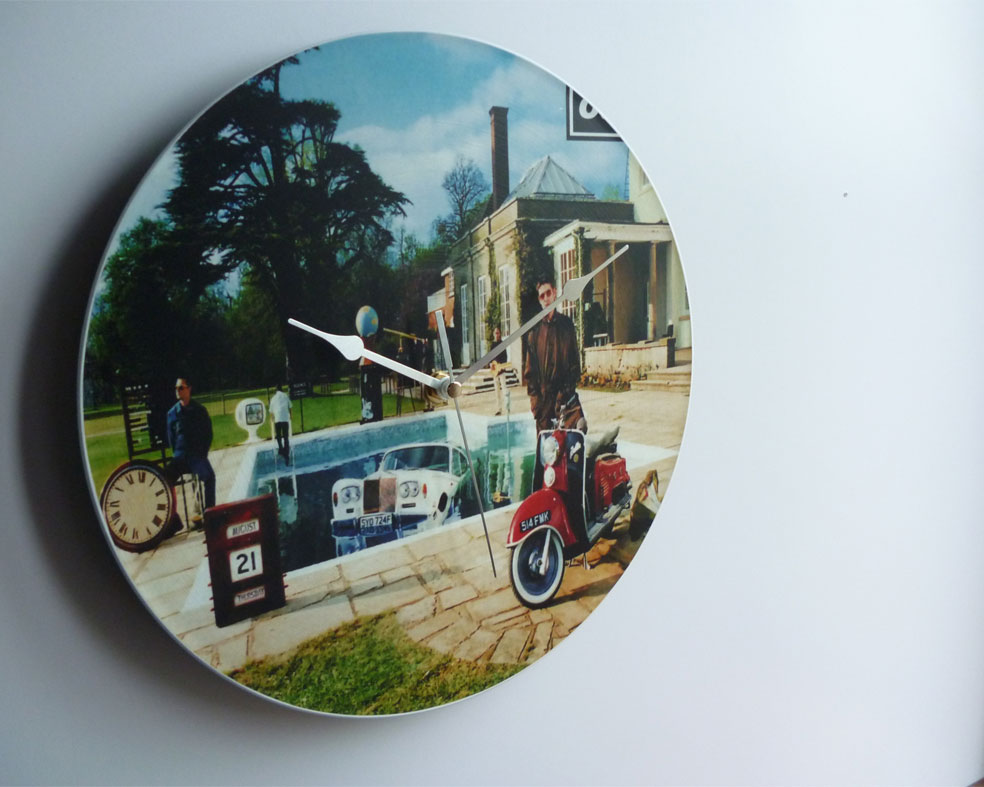 Handmade Oasis Be Here Now CD Art 12" Vinyl LP Record Clock gallagher 