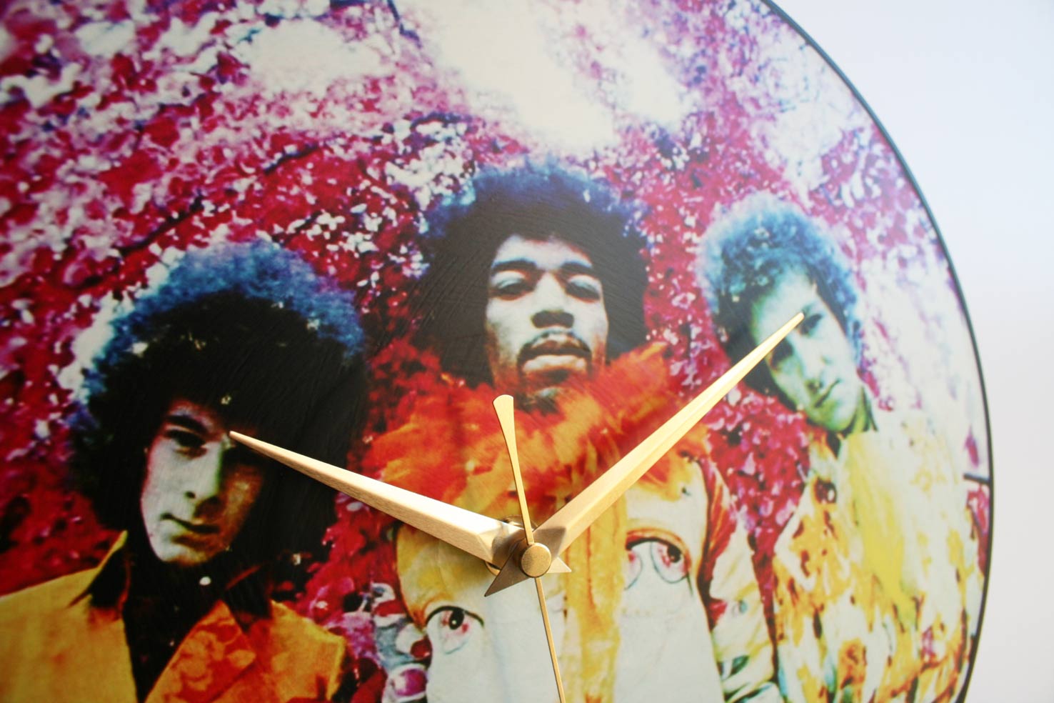 1967 - 12" Vinyl Record Clock Jimi Hendrix Experience Are you Experienced? 