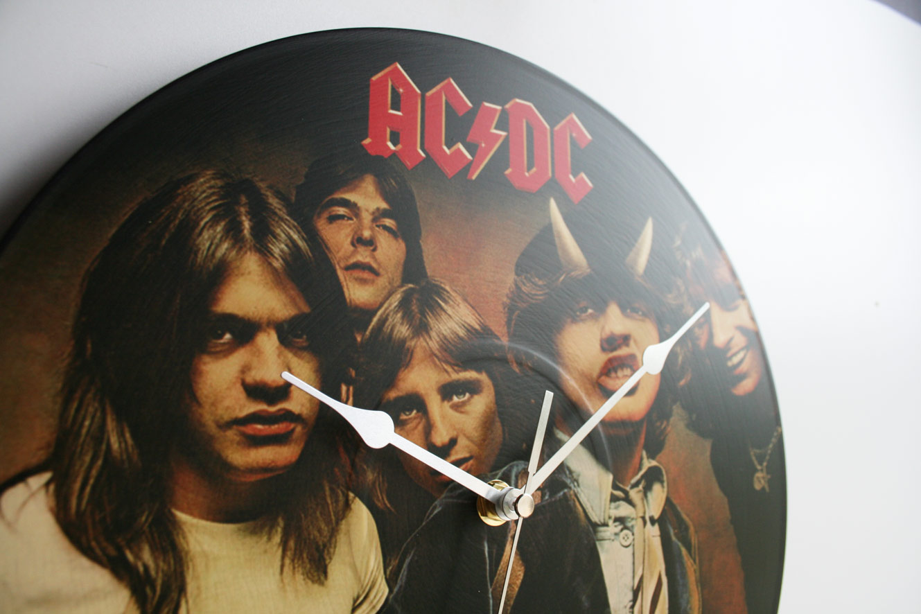 ‘AC/DC – Highway to Hell’ (1979) – 12″ Vinyl Record Wall Clock | The ...