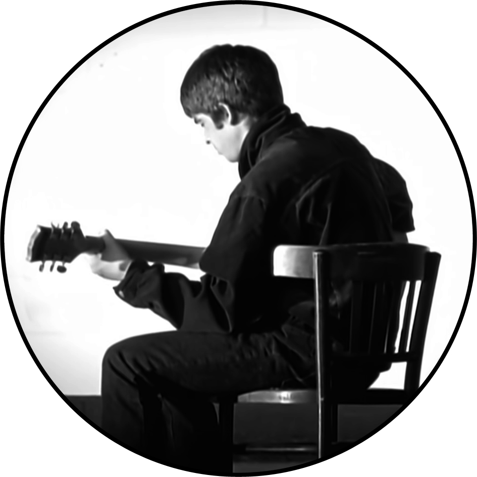 Noel Gallagher – Wonderwall – 12″ Vinyl Record Wall Clock | The Records